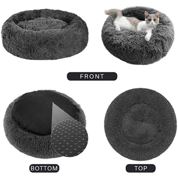 NEW Fancy Deli Ortho 28" PINK Cat/Dog Donut Bed - Picture 7 of 8